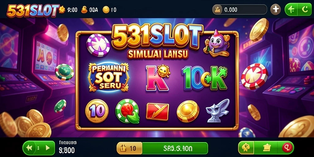 Tampilan menarik dengan gameplay slot yang seru dan menghibur.