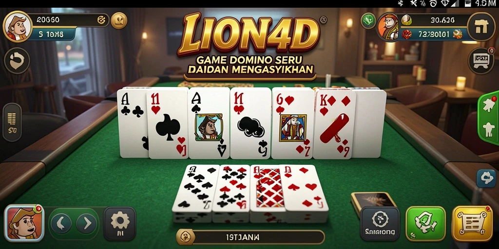 Tampilan gameplay LION4D yang menarik dan menyenangkan.