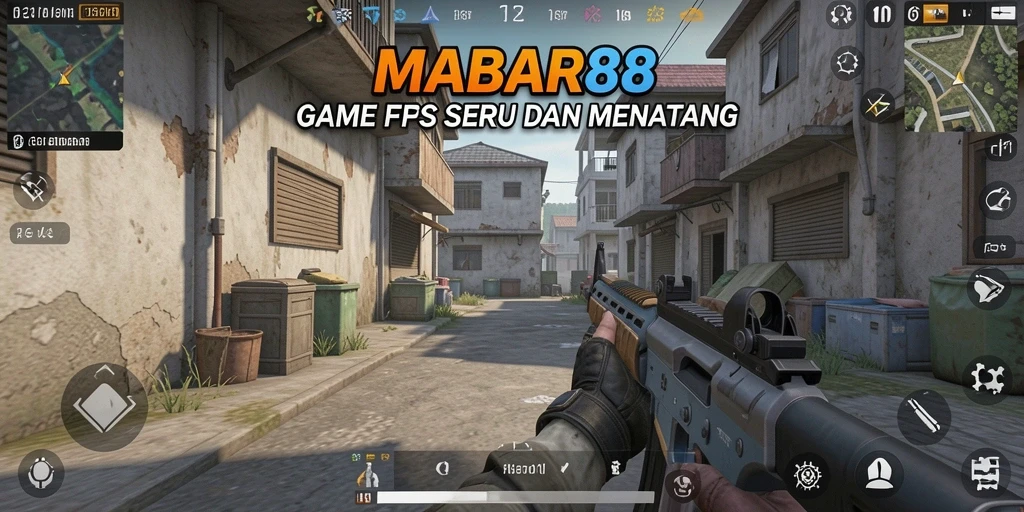 Tampilan gameplay seru dengan aksi menembak yang intens.