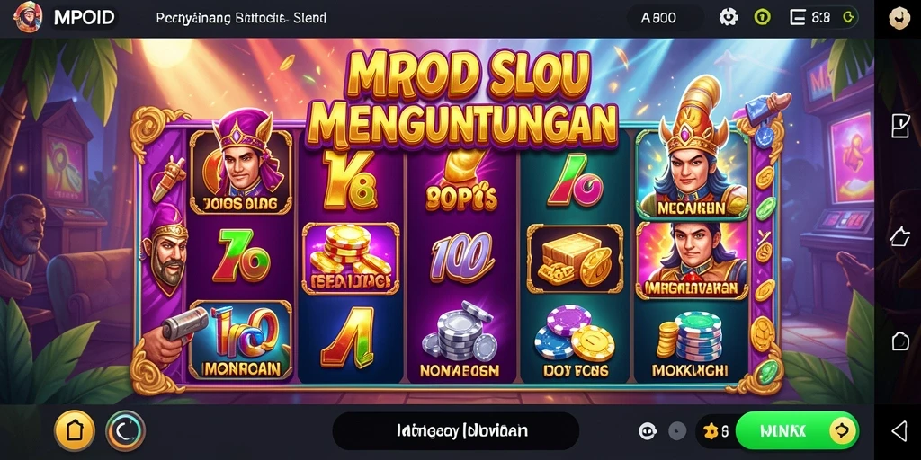 Screenshot MPOID menampilkan gameplay Slot yang menegangkan dan mengasyikkan.