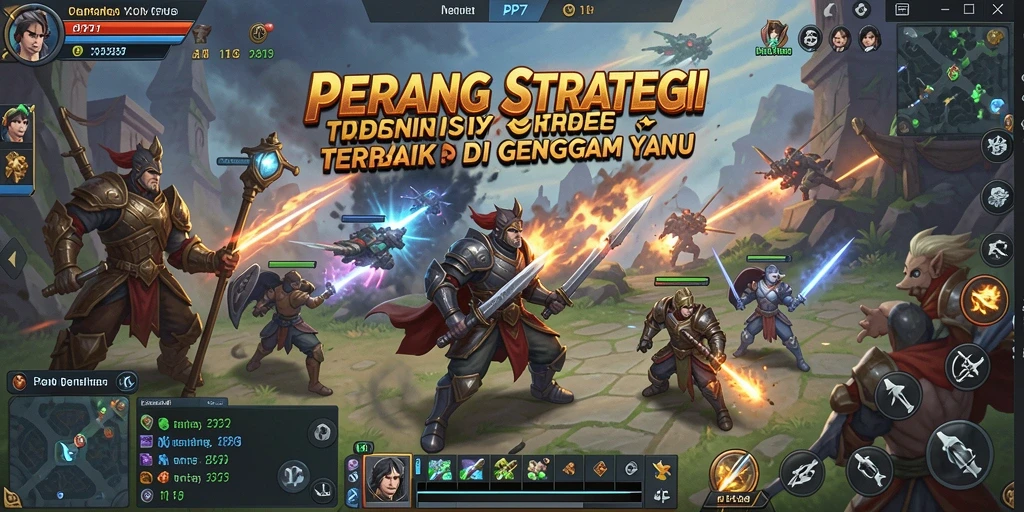 Tampilan gameplay PP7 yang seru dan strategis.