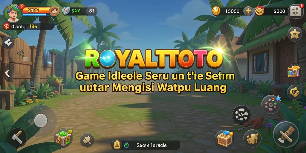 Tampilan gameplay menarik dari ROYALTOTO dengan nuansa Idle.