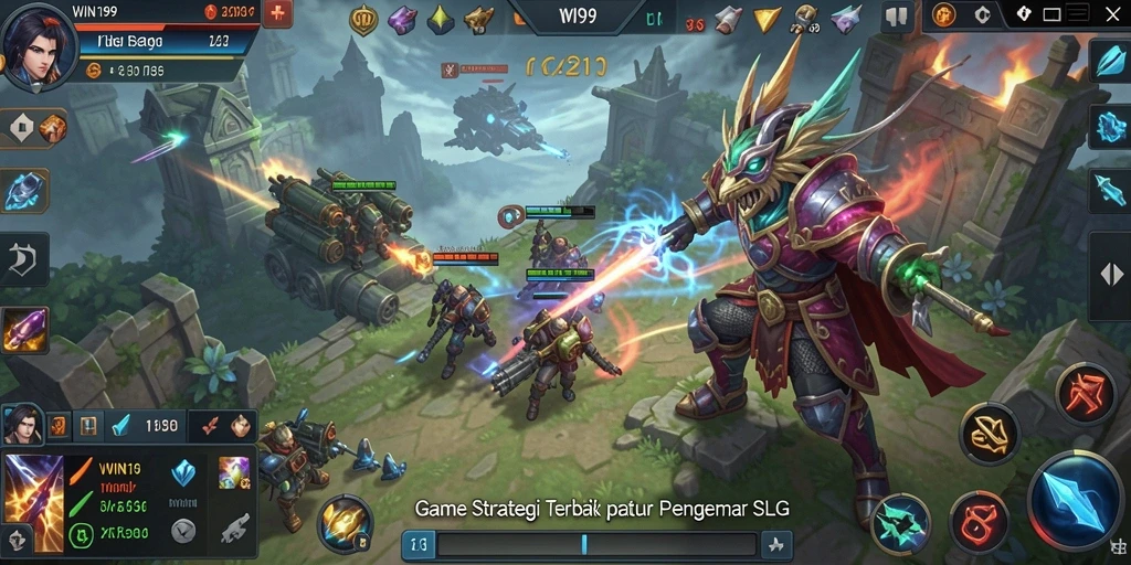Tampilan gameplay menarik dari WIN199 yang penuh tantangan strategis.